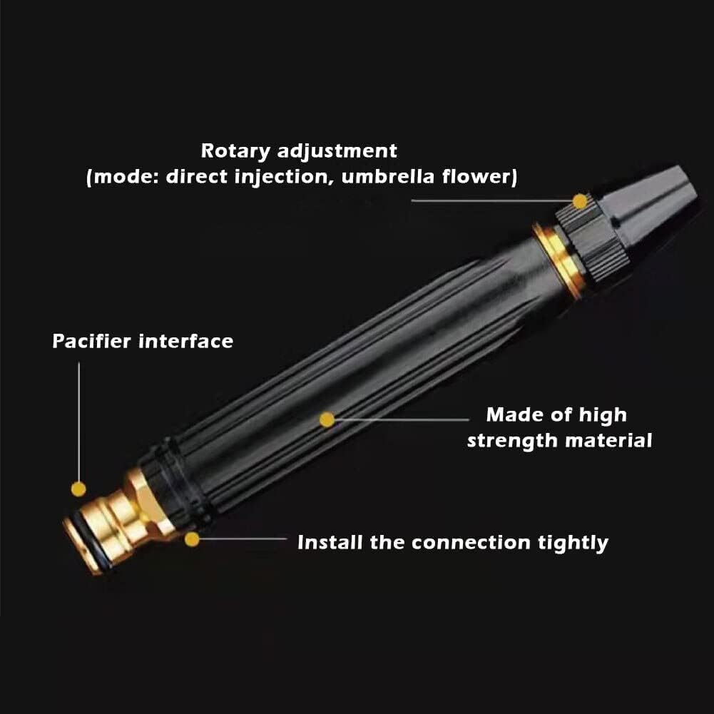 High Pressure Water Spray Nozzle – Multi‑Pattern Metal Water Jet for Garden, Car Wash & Heavy Cleaning in Pakistan