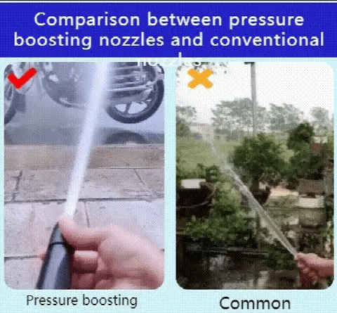 High Pressure Water Spray Nozzle – Multi‑Pattern Metal Water Jet for Garden, Car Wash & Heavy Cleaning in Pakistan