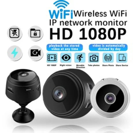 Hidden Mini Spy Camera WiFi 1080P – Wireless Portable Security Cam with Night Vision & Motion Detection in Pakistan