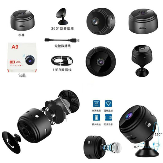 Hidden Mini Spy Camera WiFi 1080P – Wireless Portable Security Cam with Night Vision & Motion Detection in Pakistan
