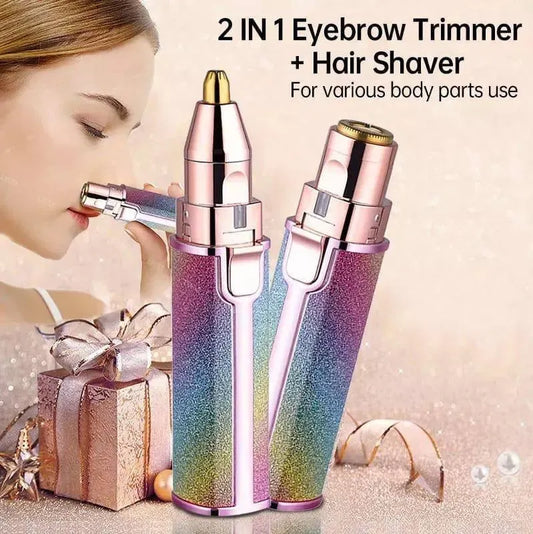 Electric Eyebrow Trimmer – Painless, Portable & Rechargeable