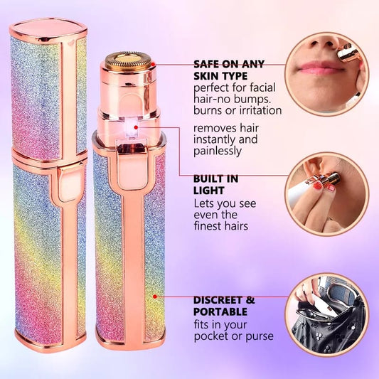Electric Eyebrow Trimmer – Painless, Portable & Rechargeable